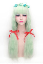 Girls Fashion Long Synthetic Waved Fluffy Wigs - lemailwigs