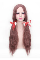 Girls Fashion Long Synthetic Waved Fluffy Wigs - lemailwigs