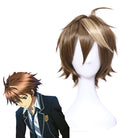 Guilty Crown Shu Ouma Anime Short Brown mixed Blonde Synthetic Men Cosplay Wigs - lemailwigs