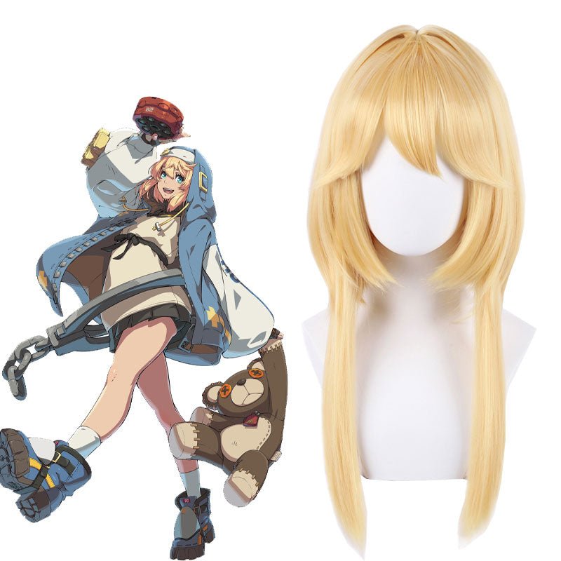 Guilty Gear Bridget Blonde Cosplay Wig - lemailwigs