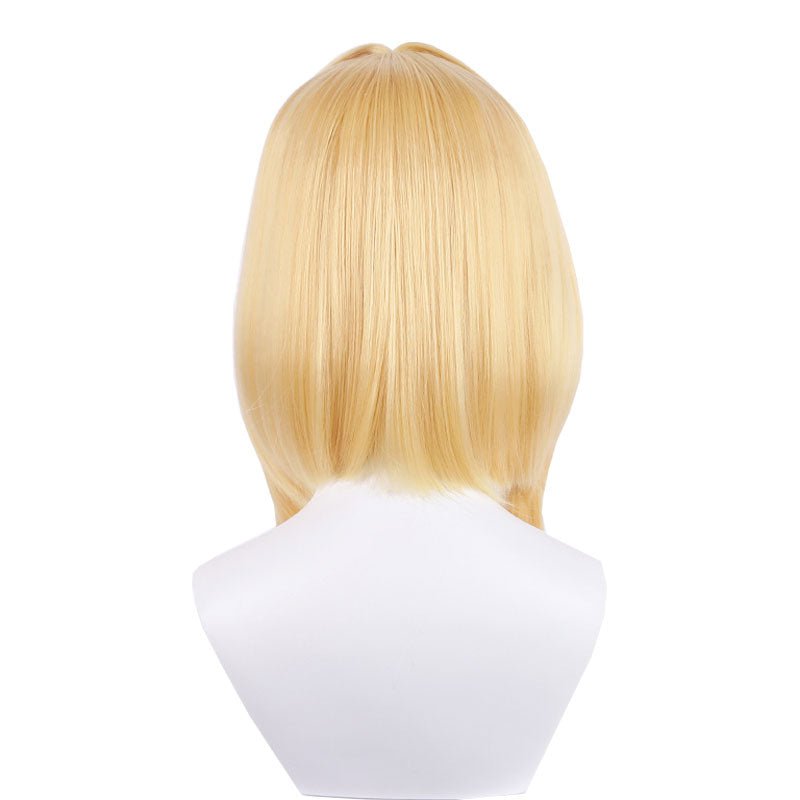 Guilty Gear Bridget Blonde Cosplay Wig - lemailwigs