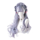 Halloween 70cm Long Curly Lolita Wigs Mixed Color Harajuku Cosplay Wig - lemailwigs