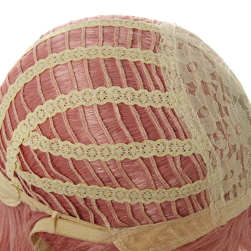 Halloween Long Pink Lolita Wigs 73cm Straight Woman Hair Cute Cosplay Wigs - lemailwigs