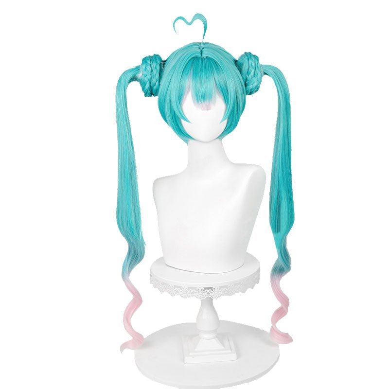 Hatsune Miku Blue Gradient Pink Cosplay Wigs - lemailwigs