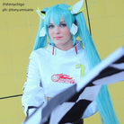 Hatsune Miku Long Blue Cosplay Wigs - A - lemailwigs