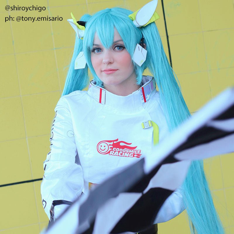 Hatsune Miku Long Blue Cosplay Wigs - A - lemailwigs