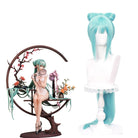 Hatsune Miku Long Bow Ponytail Bule Cosplay Wigs - lemailwigs