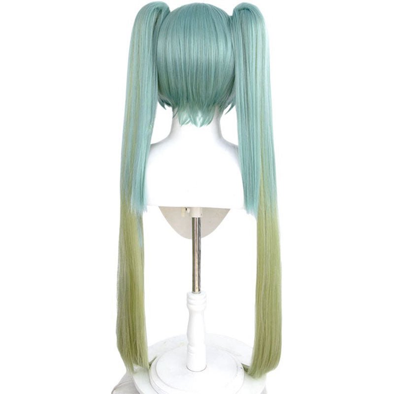 Hatsune miku Matcha Green Tea Parfait Halloween Cosplay Wigs - lemailwigs