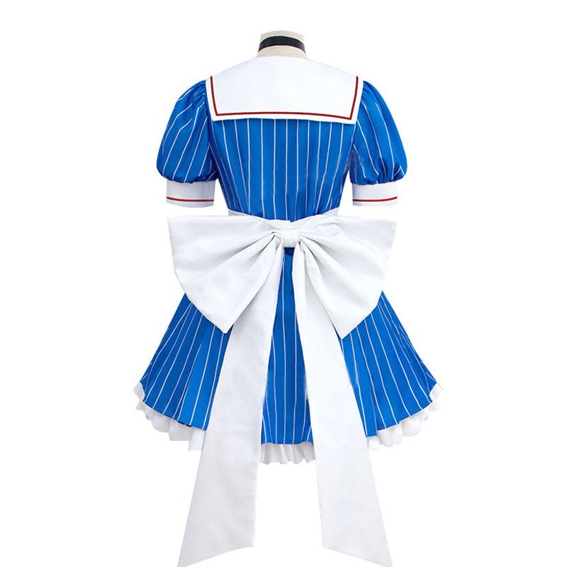 Hatsune Miku Mesmerizer Blue Halloween Cosplay Costume And Long Wig Kit - lemailwigs