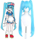 Hatsune Miku Mesmerizer Blue Halloween Cosplay Costume And Long Wig Kit - lemailwigs