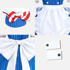 Hatsune Miku Mesmerizer Blue Halloween Cosplay Costume And Long Wig Kit - lemailwigs