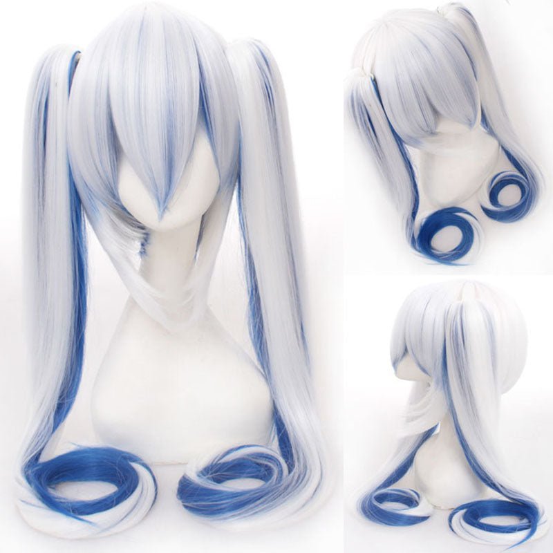 Hatsune Miku Multicolor Cosplay Wigs - M - lemailwigs