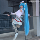 Hatsune Miku Multicolor Cosplay Wigs - U - lemailwigs