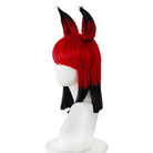 Hazbin Hotel Alastor Red Mixed Black Cosplay Wig - lemailwigs