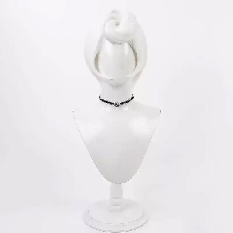 Hazbin Hotel Rosie White Cosplay Wig - lemailwigs