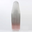 Hazbin Hotel Vaggie White Long Cosplay Wigs - lemailwigs