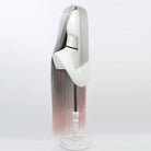 Hazbin Hotel Vaggie White Long Cosplay Wigs - lemailwigs
