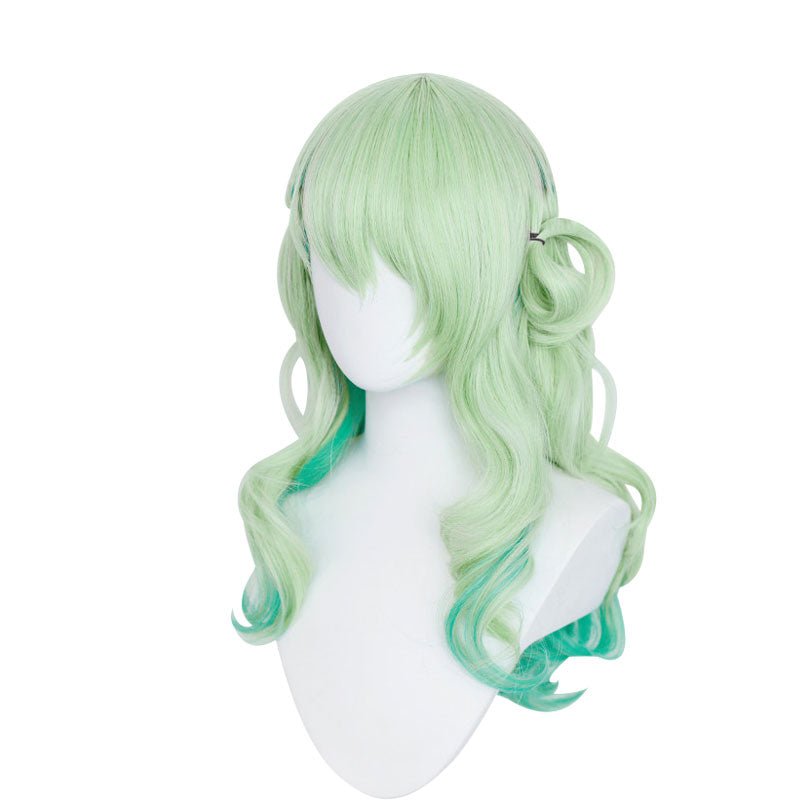 Hololive Ceres Fauna Green Curly Virtual anchor Cosplay Wigs - lemailwigs