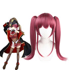 Hololive Vtuber Houshou Marine Red Cosplay Wigs 5 Styles - lemailwigs