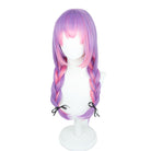 Hololive Vtuber Tokoyami Towa Purple Mixed Pink Cosplay Wig - lemailwigs