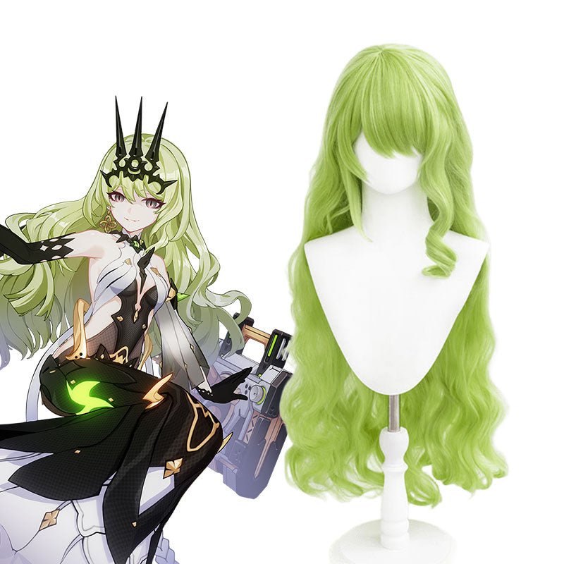 Honkai Impact 3 Mobius Green Cosplay Wig - lemailwigs