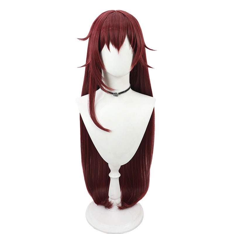 Honkai Impact 3rd Eden Wine Red Cosplay Wig - lemailwigs
