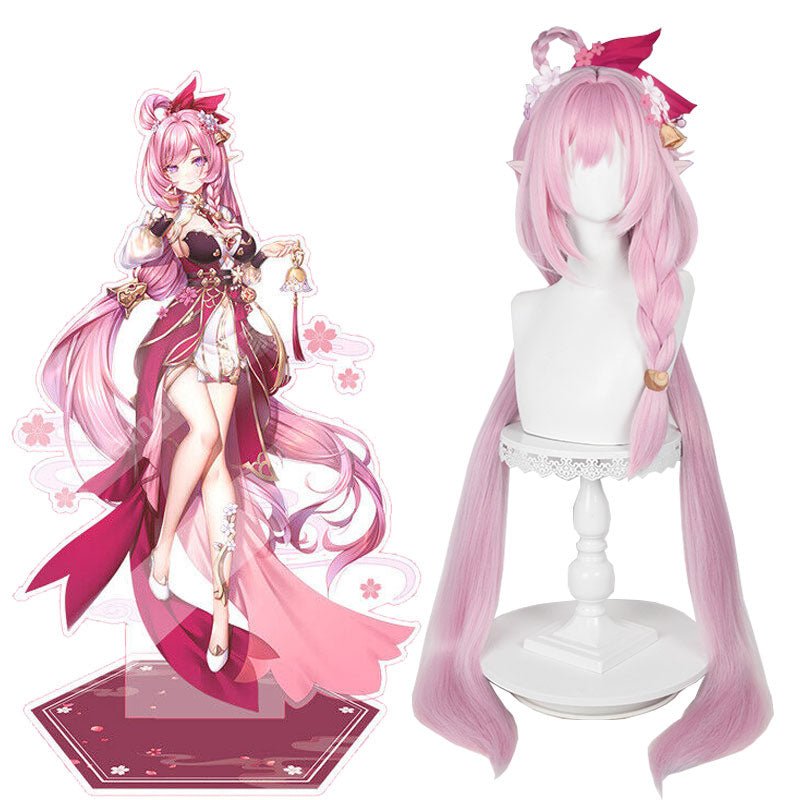 Honkai Impact 3rd Elysia Peachy Spring Cosplay Wig - lemailwigs