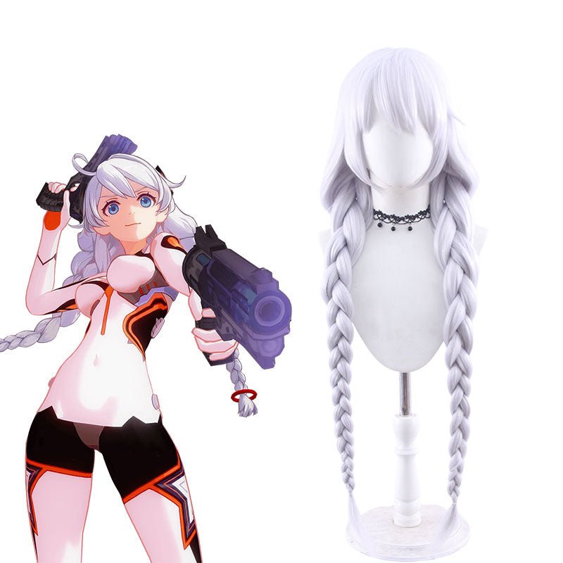 Honkai Impact 3rd Kiana White Cosplay Wig - lemailwigs