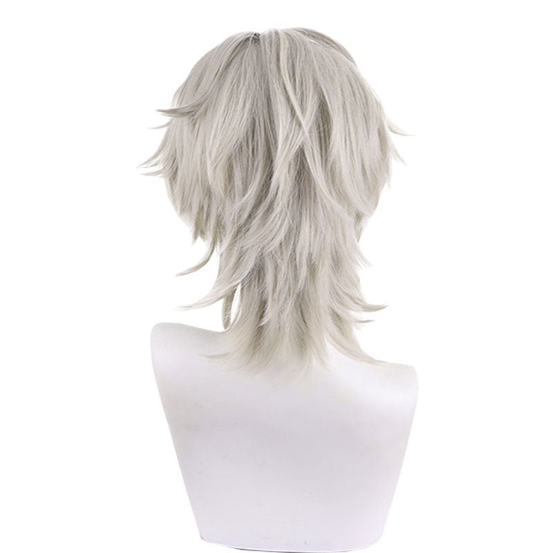 Honkai: Star Rail Aventurine Light White Cosplay Wig - lemailwigs