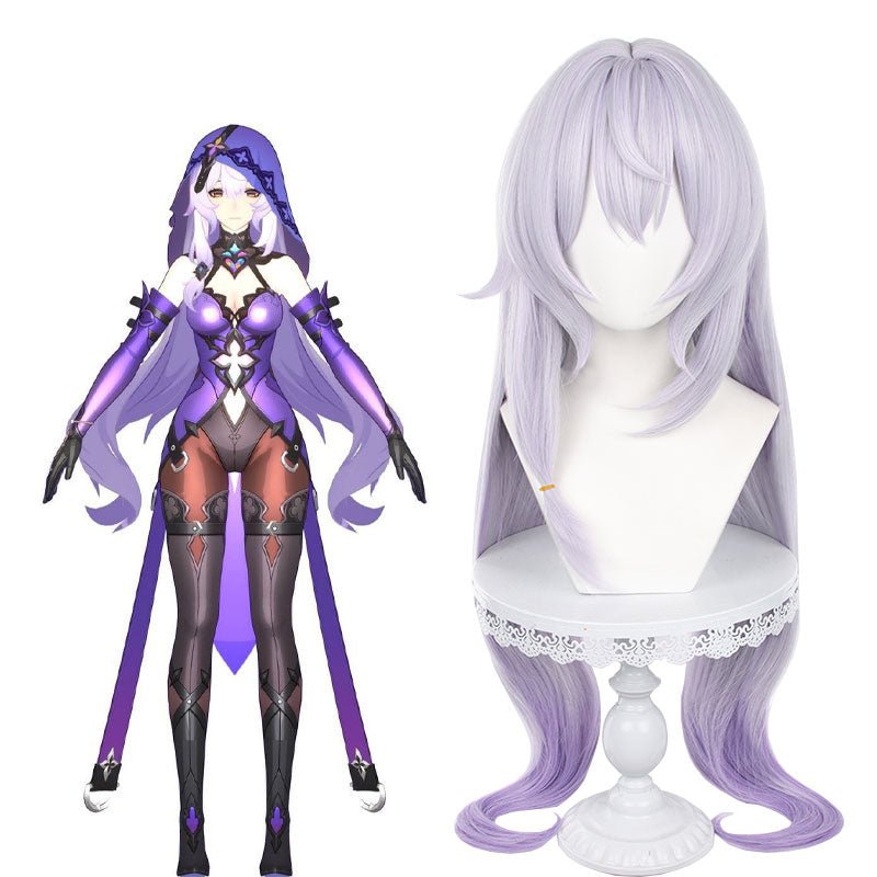 Honkai: Star Rail Black Swan Cosplay Wig - lemailwigs