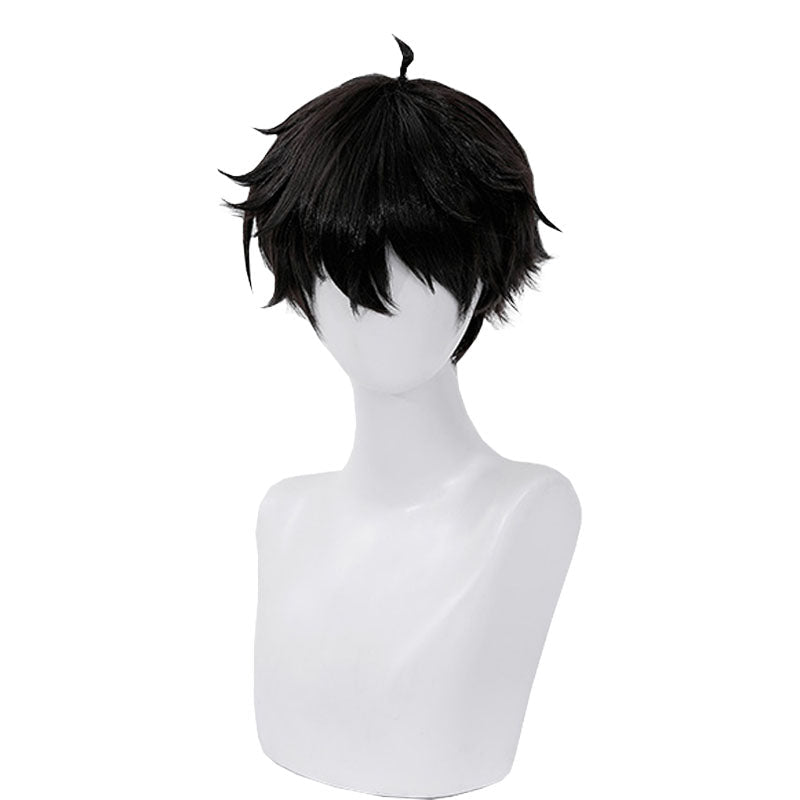 Honkai: Star Rail Dan Heng Short Black Cosplay Wig - lemailwigs