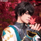 Honkai: Star Rail Dan Heng Short Black Cosplay Wig - lemailwigs