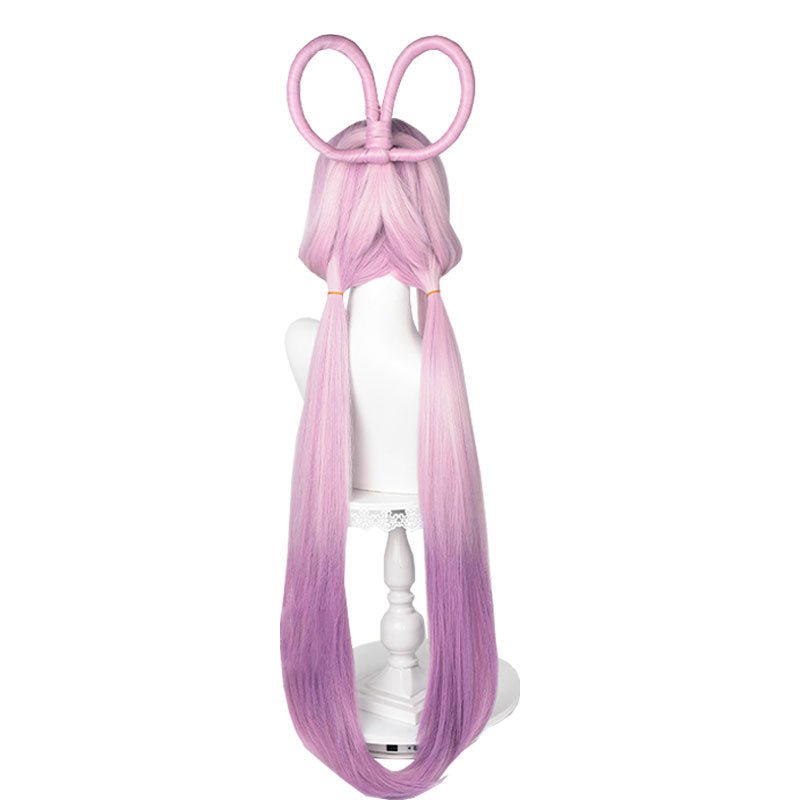 Honkai: Star Rail Fu Xuan Pink Gradient Purple Cosplay Wig - lemailwigs