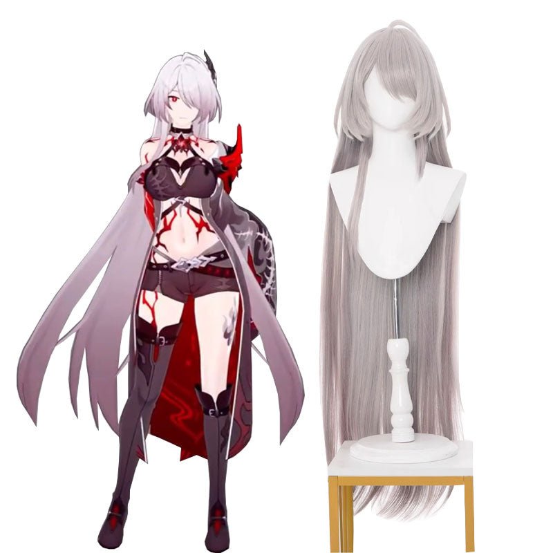 Honkai: Star Rail Galaxy Rangers Acheron Cosplay Wig - lemailwigs