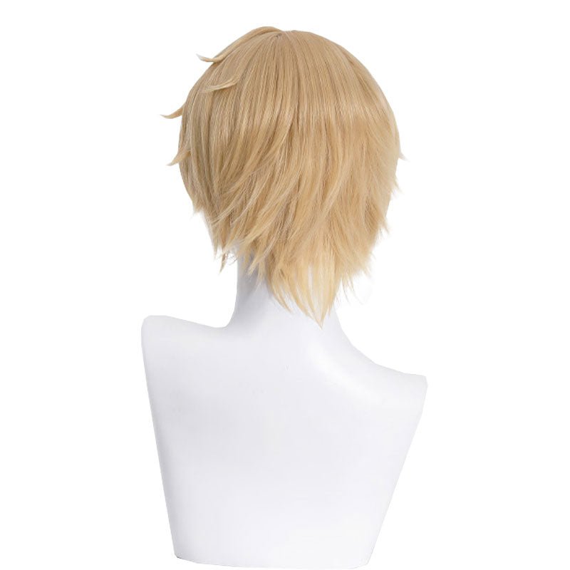 Honkai: Star Rail Gepard Landau Short Blonde Cosplay Wig - lemailwigs