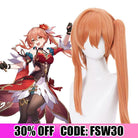 Honkai: Star Rail Guinaifen Orange Cosplay Wig - lemailwigs