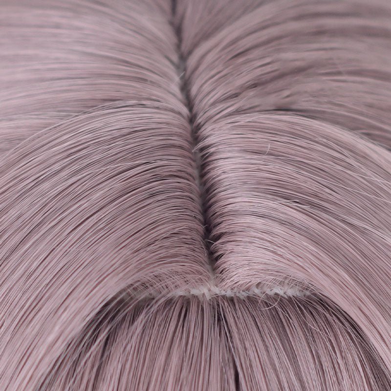 Honkai: Star Rail Herta Long Stright Purple Cosplay Wig - lemailwigs