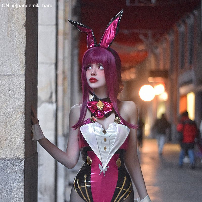 Honkai: Star Rail Kafka Wine Red Cosplay Wig - lemailwigs