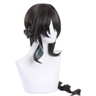 Honkai: Star Rail Ruan Mei Black Mixed Light Green Cosplay Wig - lemailwigs