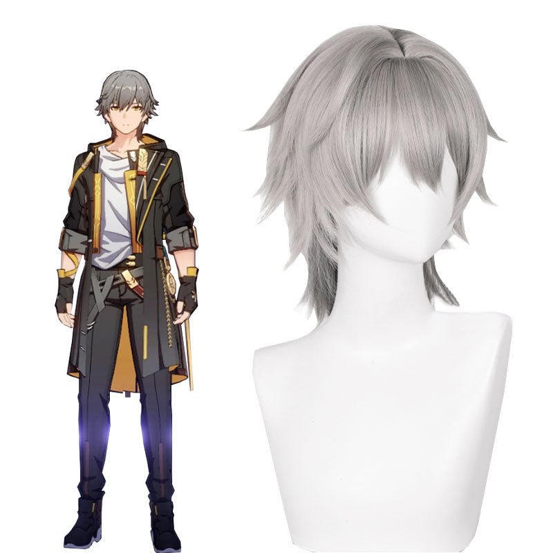 Honkai: Star Rail Trailblazer Caelus Cosplay Wig - lemailwigs