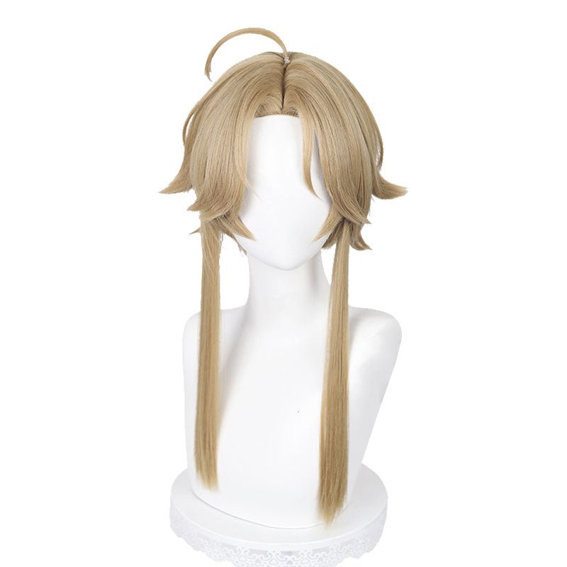 Honkai: Star Rail Yan Qing Light Brown Cosplay Wig - lemailwigs