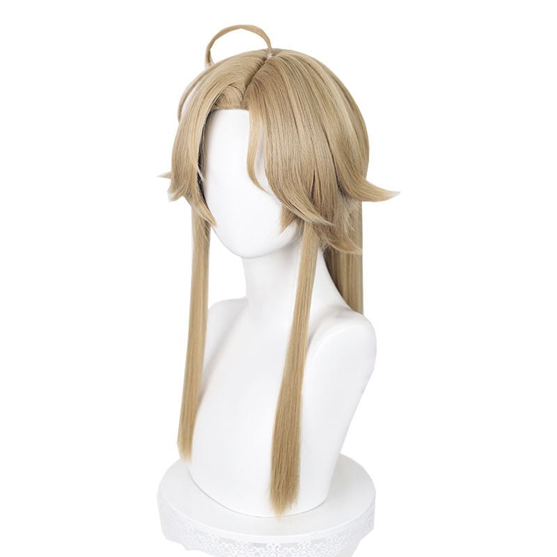 Honkai: Star Rail Yan Qing Light Brown Cosplay Wig - lemailwigs