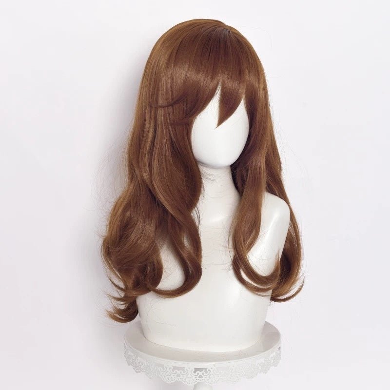 Horimiya Kyouko Hori Long Curly Brown Cosplay Wig - lemailwigs