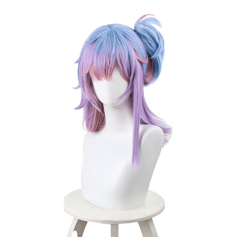 Identity V Perfumer Buffy Purple mixed Blue Cosplay Wig - lemailwigs