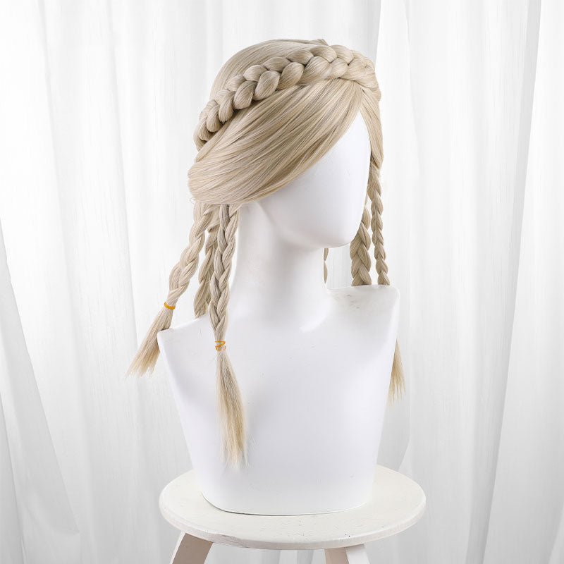 Identity V Perfumer Judith the Dove Flaxen Long Cosplay Wig - lemailwigs