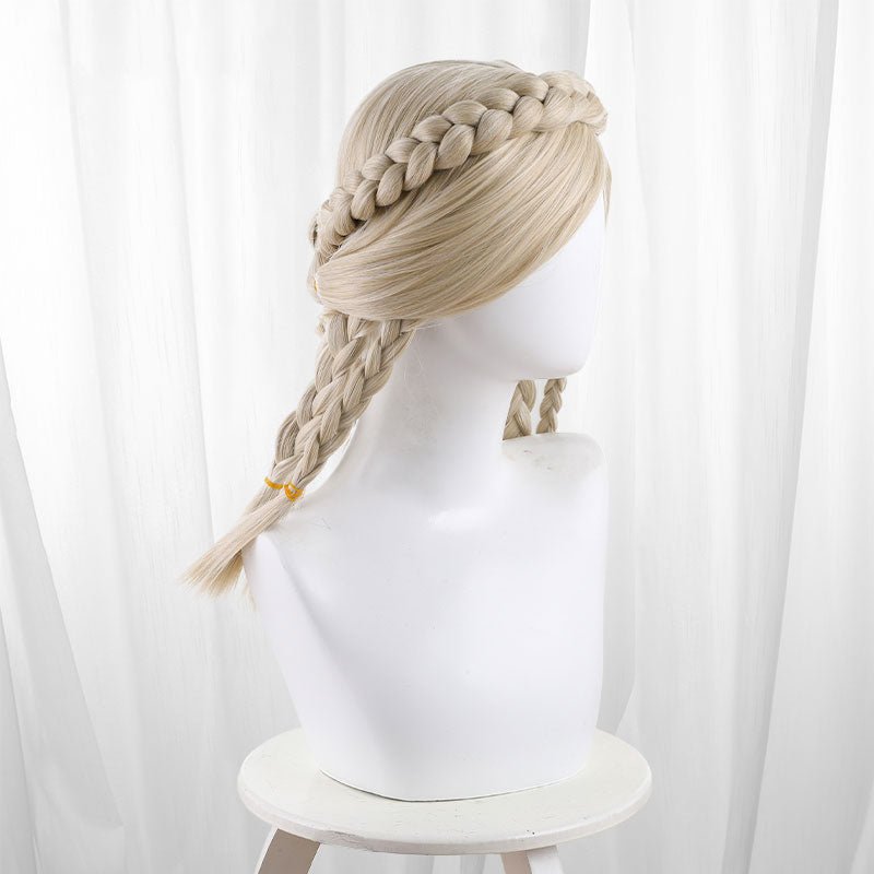 Identity V Perfumer Judith the Dove Flaxen Long Cosplay Wig - lemailwigs