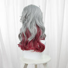 Identity V Psychologist Doomsday Rescuer Grey mixed Red Cosplay Wig - lemailwigs