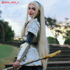【In Stock 】LOL the Lady of Luminosity Lux Cosplay Costume Luxanna Crownguard Cosplay - lemailwigs