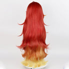 【In stock】Genshin Impact Mavuika Pyro Archon Red Mixed Yellow Long Cosplay Wig - lemailwigs