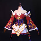 【In Stock】LOL The Nine Tailed Fox Ahri Cosplay Costume - lemailwigs